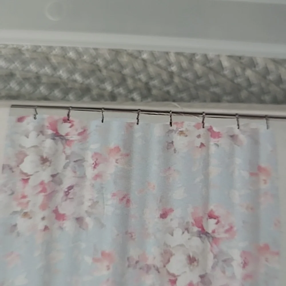 Market Street Bath Floral Shower Curtain